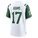 Zennovawear Davante Adams 17 New York Jets White Classic Alternate Game Jersey - Men
