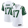 Zennovawear Davante Adams 17 New York Jets White Classic Alternate Game Jersey - Men
