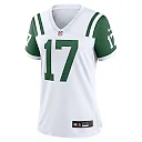 Zennovawear Davante Adams 17 New York Jets Women's White Classic Alternate Game Jersey