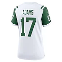 Zennovawear Davante Adams 17 New York Jets Women's White Classic Alternate Game Jersey