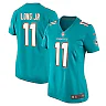 Zennovawear David Long Jr. 11 Miami Dolphins Women's Game Jersey - Aqua