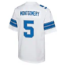 Zennovawear David Montgomery 5 Detroit Lions Player Game YOUTH Jersey - White