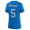 Zennovawear David Montgomery 5 Detroit Lions Women's Alternate Game Jersey - Blue