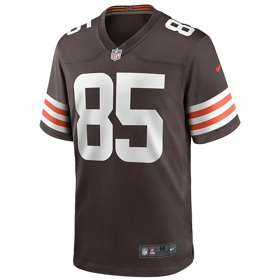 Zennovawear David Njoku 85 Cleveland Browns Game Men Jersey - Brown