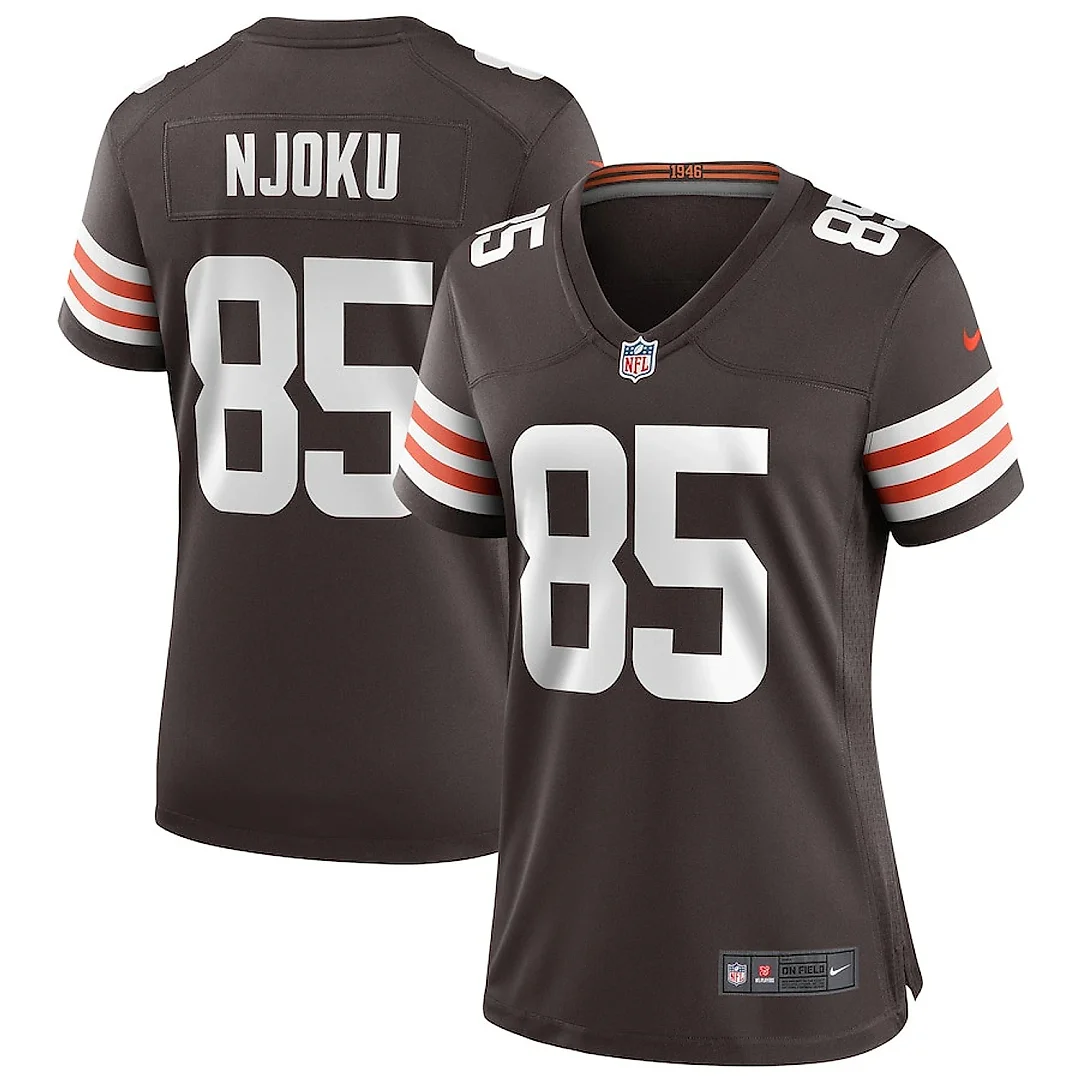 Zennovawear David Njoku 85 Cleveland Browns Game Women Jersey - Brown