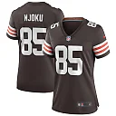 Zennovawear David Njoku 85 Cleveland Browns Game Women Jersey - Brown