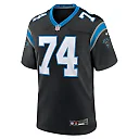 Zennovawear David Sharpe 74 Carolina Panthers Team Game Men Jersey - Black