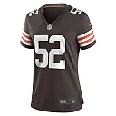 Zennovawear Dawson Deaton 52 Cleveland Browns Women's Game Jersey - Brown