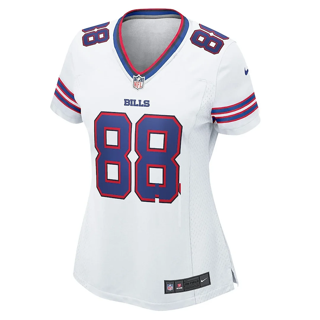 Zennovawear Dawson Knox 88 Buffalo Bills Women's Game Jersey - White