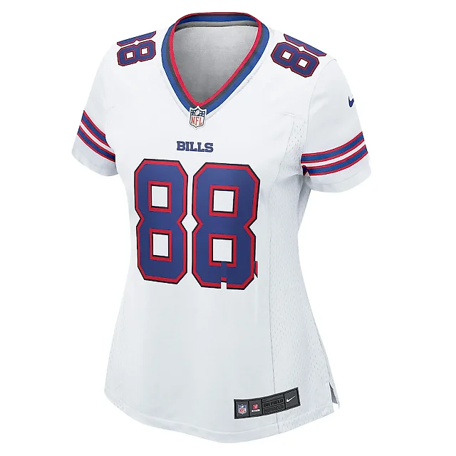 Zennovawear Dawson Knox 88 Buffalo Bills Women's Game Jersey - White