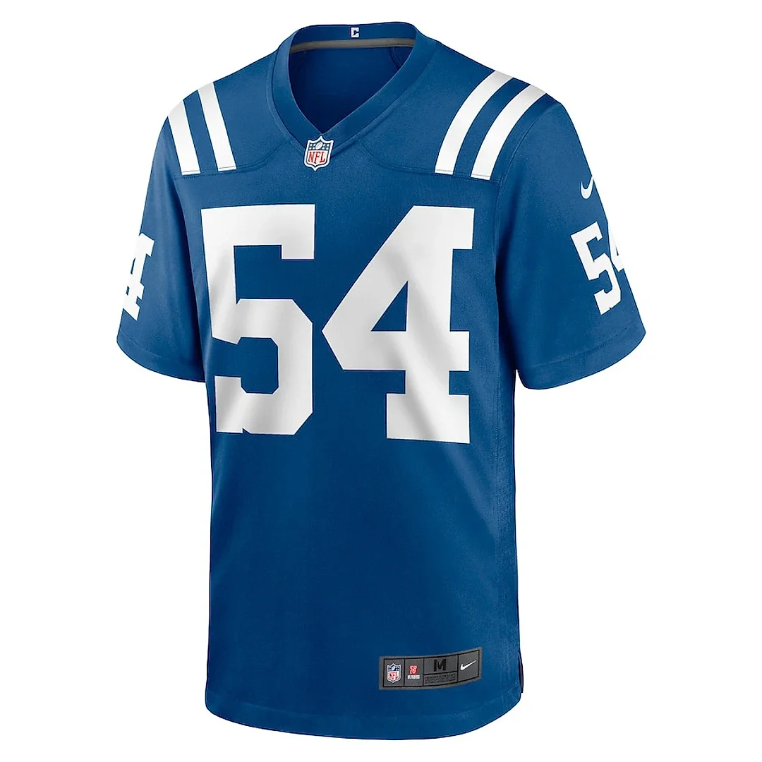 Zennovawear Dayo Odeyingbo 54 Indianapolis Colts Men Game Jersey - Royal