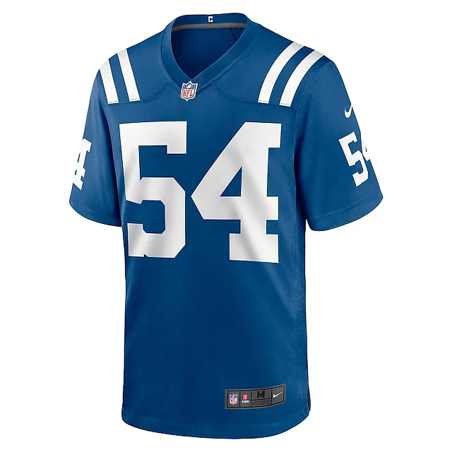 Zennovawear Dayo Odeyingbo 54 Indianapolis Colts Men Game Jersey - Royal