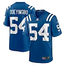 Zennovawear Dayo Odeyingbo 54 Indianapolis Colts Men Game Jersey - Royal