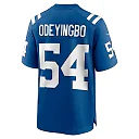 Zennovawear Dayo Odeyingbo 54 Indianapolis Colts Men Game Jersey - Royal