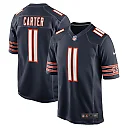 Zennovawear DeAndre Carter 11 Chicago Bears Game Men Jersey - Navy