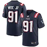 Zennovawear Deatrich Wise Jr. 91 New England Patriots Men Game Jersey - Navy