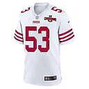 Zennovawear Dee Winters 53 San Francisco 49ers NFC Champions Patch Game Men Jersey - White