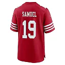 Zennovawear Deebo Samuel 19 San Francisco 49ers NFC Champions Patch Game Men Jersey - Scarlet