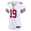 Zennovawear Deebo Samuel 19 San Francisco 49ers Women Jersey - White