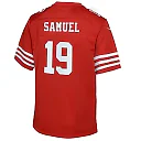 Zennovawear Deebo Samuel 19 San Francisco 49ers YOUTH Game Jersey - Scarlet