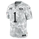 Zennovawear Deebo Samuel Sr 1 San Francisco 49ers 2024 Salute to Service Limited Men Jersey - Arctic Camo