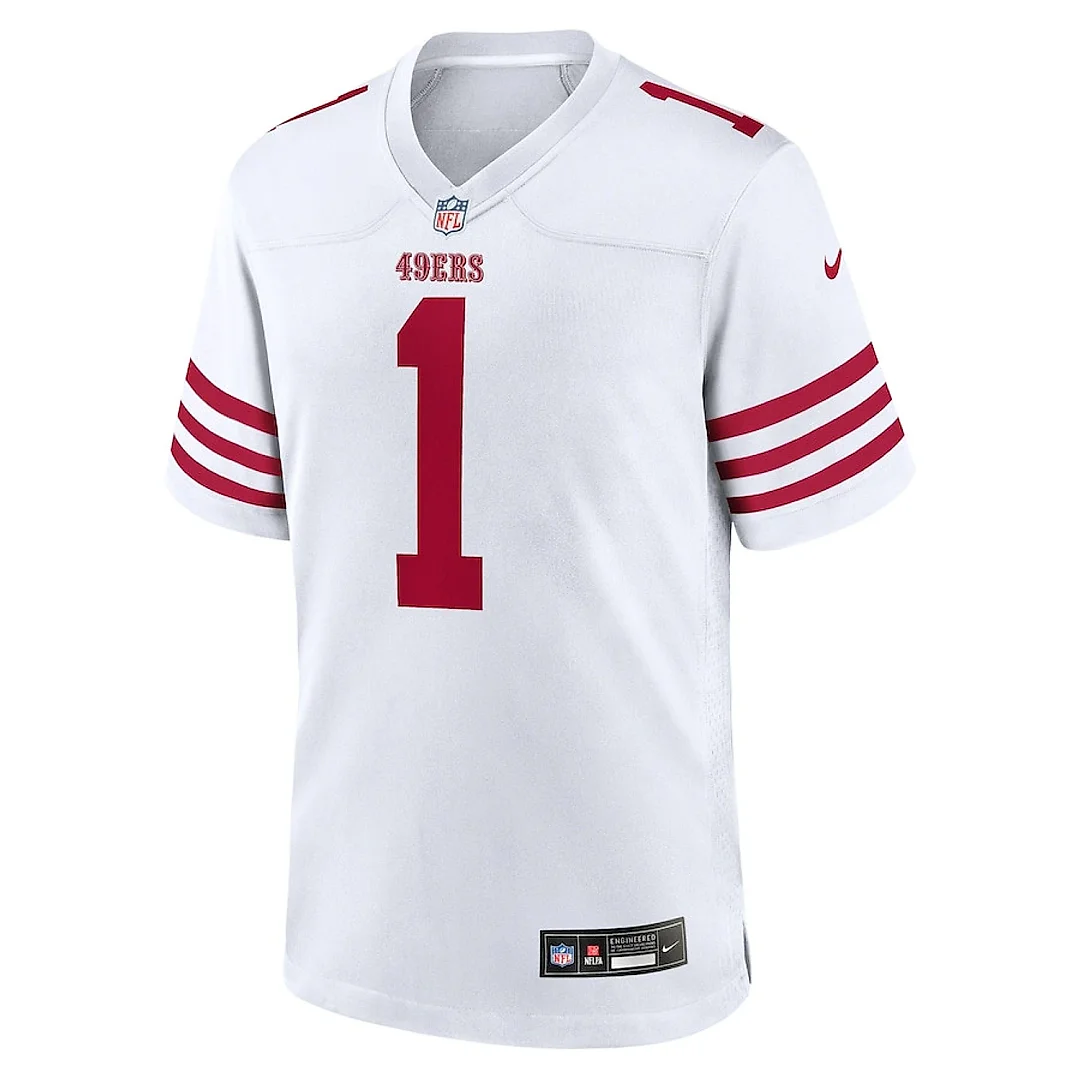 Zennovawear Deebo Samuel Sr 1 San Francisco 49ers Game Men Jersey - White