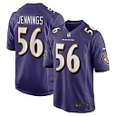 Zennovawear Deion Jennings 56 Baltimore Ravens Team Game Men Jersey - Purple