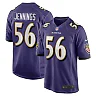 Zennovawear Deion Jennings 56 Baltimore Ravens Team Game Men Jersey - Purple
