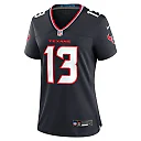 Zennovawear DelShawn Phillips 13 Houston Texans Team Game Women Jersey - Navy
