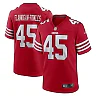 Zennovawear Demetrius Flannigan-Fowles 45 San Francisco 49ers Game Men Jersey - Scarlet