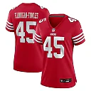 Zennovawear Demetrius Flannigan-Fowles 45 San Francisco 49ers Women's Game Jersey - Scarlet