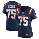 Zennovawear Demontrey Jacobs 75 New England Patriots Women's Game Jersey - Navy