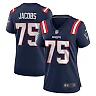 Zennovawear Demontrey Jacobs 75 New England Patriots Women's Game Jersey - Navy