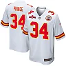 Zennovawear Deneric Prince 34 Kansas City Chiefs AFC Champions Patch Game Men Jersey - White