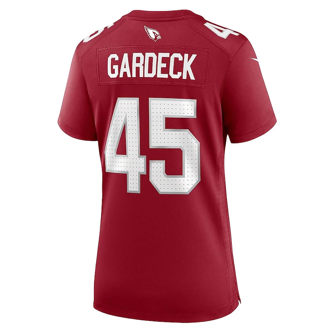 Zennovawear Dennis Gardeck 45 Arizona Cardinals Women's Game Jersey - Cardinal