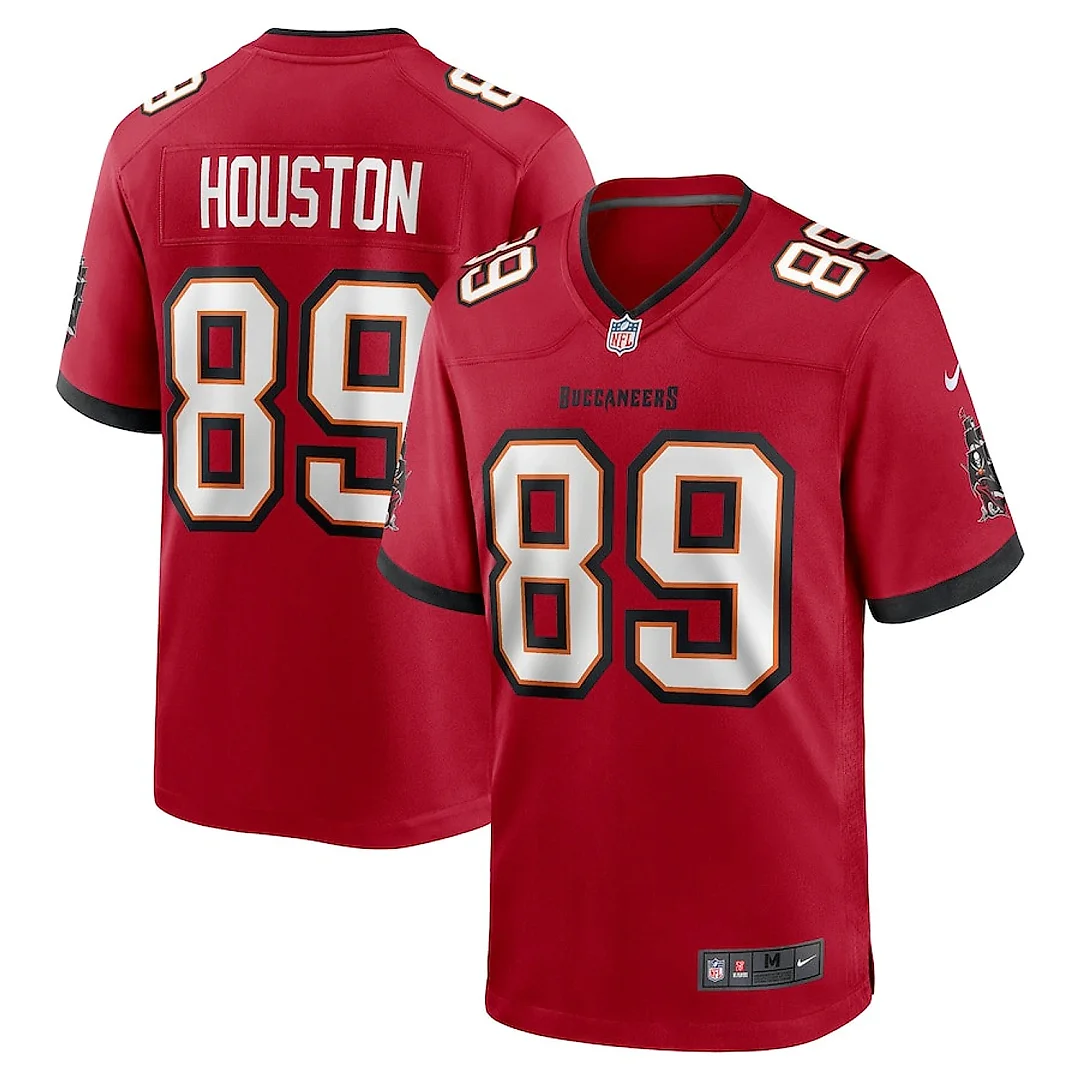 Zennovawear Dennis Houston 89 Tampa Bay Buccaneers Game Men Jersey - Red