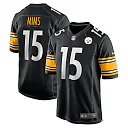 Zennovawear Denzel Mims 15 Pittsburgh Steelers Game Men Jersey - Black