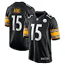Zennovawear Denzel Mims 15 Pittsburgh Steelers Game Men Jersey - Black