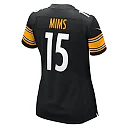 Zennovawear Denzel Mims 15 Pittsburgh Steelers Game Women Jersey - Black
