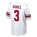 Zennovawear Deonte Banks 3 New York Giants Game Men Jersey - White