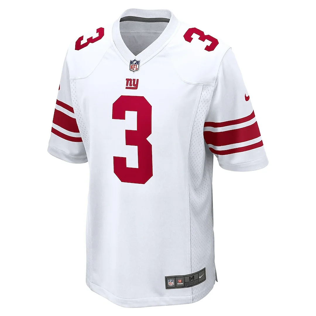 Zennovawear Deonte Banks 3 New York Giants Game Men Jersey - White