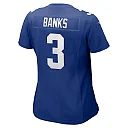 Zennovawear Deonte Banks 3 New York Giants Women Game Jersey - Royal