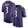 Zennovawear Deonte Harty 3 Baltimore Ravens Team Game Men Jersey - Purple