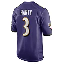 Zennovawear Deonte Harty 3 Baltimore Ravens Team Game Men Jersey - Purple