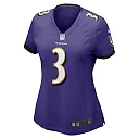 Zennovawear Deonte Harty 3 Baltimore Ravens Women's Game Jersey - Purple