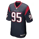 Zennovawear Derek Barnett 95 Houston Texans Game Men Jersey - Navy