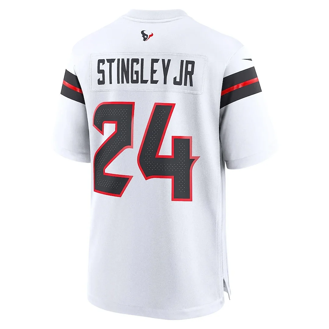 Zennovawear Derek Stingley Jr. 24 Houston Texans Game Jersey - Men, White