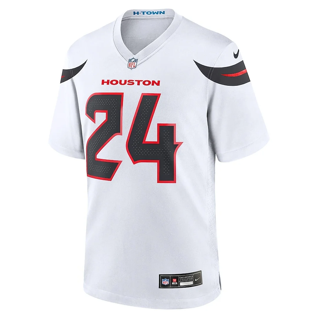 Zennovawear Derek Stingley Jr. 24 Houston Texans Game Jersey - Men, White