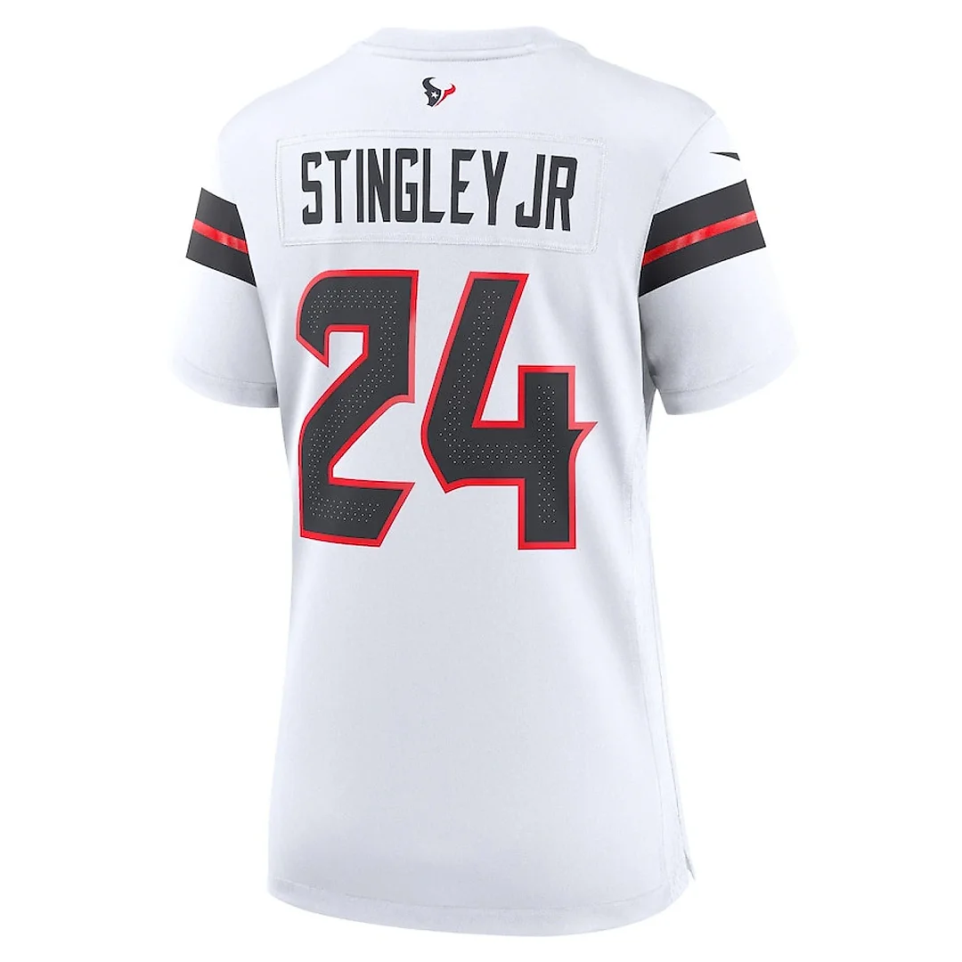 Zennovawear Derek Stingley Jr. 24 Houston Texans Women Game Jersey - White