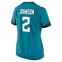 Zennovawear D'Ernest Johnson 2 Jacksonville Jaguars Women's Game Jersey - Teal